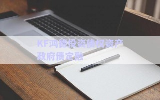 KF鴻德投資債權(quán)資產(chǎn)政府債定融