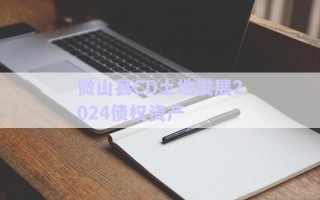 微山縣CD土地發(fā)展2024債權(quán)資產(chǎn) 微山縣CD土地發(fā)展2024債權(quán)資產(chǎn)