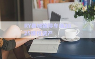 RY縣城錦停車場2025債權(quán)資產(chǎn) RY縣城錦停車場2025債權(quán)資產(chǎn)